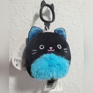 NWT Eponine, The Cat 3.5" Squishmallows Clip